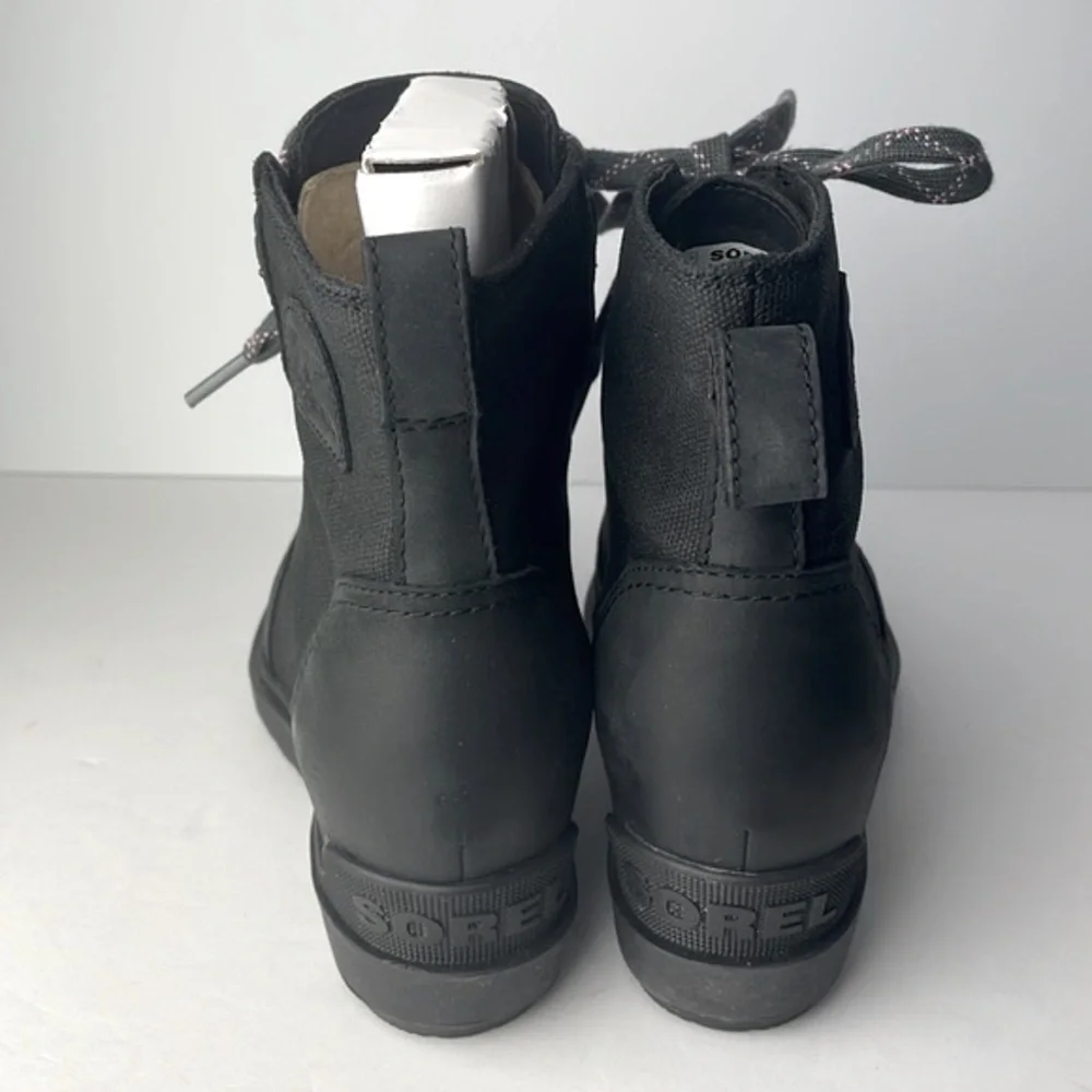 Sorel Evie 2 NW Lace Wedge Ankle Boots